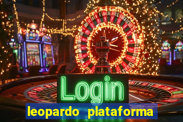 leopardo plataforma de jogos